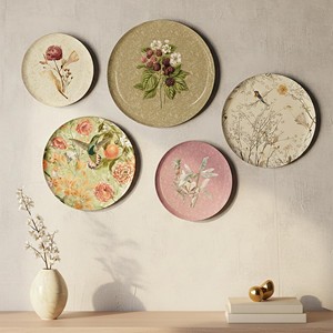 กระจกติดผนังรูปวงรีไม้สัก ประดับมุก ขายส่ง ขนาด 26x20 - Product Image 4