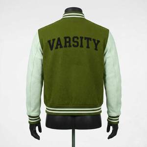 Blouson universitaire réversible en laine enduite, style Letterman, pour homme et femme, imperméable et respirant, idéal pour l'hiver – Meilleures ventes - Product Image 3