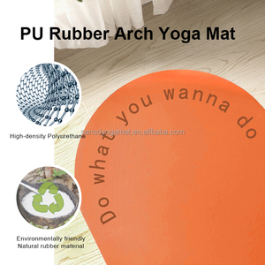 Sansd, superventas, Color naranja, antideslizante, arco de absorción de impactos, medio redondo, PU, goma Natural, <span class=keywords><strong>ejercicio</strong></span>, esterilla de Yoga <span class=keywords><strong>para</strong></span> gimnasio en casa - Product Image 3
