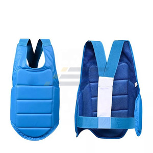เสื้อเกราะป้องกันอกสำหรับชกมวย สีดำแดง คุณภาพสูง สำหรับผู้ชาย - Product Image 5