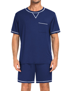 ชุดเซ็ตผู้ชายแบบสั้นรุ่นใหม่ปี 2026 ผ้าถัก ระบายอากาศได้ดี สวมใส่สบาย ทนทาน เหมาะสำหรับกิจกรรมกลางแจ้ง ชุดกีฬา 2 ชิ้น - Product Image 4