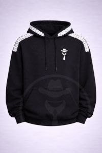 Conjunto Deportivo Negro de Dos Piezas para Hombre, Sudadera con Capucha Informal y Pantalones Deportivos, Ropa Deportiva Cómoda para Entrenamiento y Uso Diario - Product Image 5