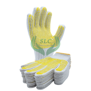 Guantes duraderos de algodón blanco antiestático, antideslizantes, antiimpacto, guantes de seguridad de uso general para agricultura industrial - Product Image 4