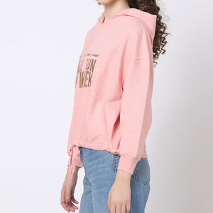 Vuttercup Hooded Print Front Pocket Knitted Polyester/Cotton Sweatshirt Winter Wear - Product Image 2