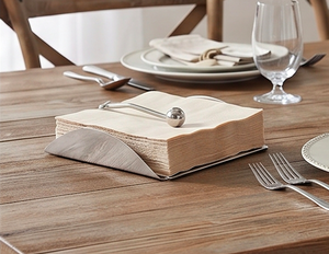 Portarrollos de Papel de Acero Inoxidable de Primera Calidad con Diseño Elegante, Ideal para Decoración de Mesa y Organización del Hogar - Product Image 6