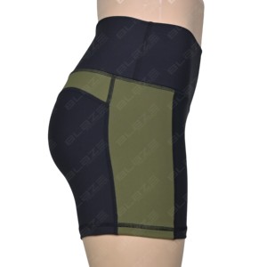 Shorts Deportivos de Cintura Alta sin Costuras para Mujer, Shorts de Verano con Efecto Push-Up para Glúteos, para Entrenamiento, Running, Fitness y Yoga - Product Image 4