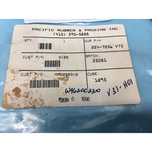 PACIFIC RUBBER 224-7256 V75 O-RING G185 - Equipo y Piezas de Semiconductores de Confianza de Marca Global - Product Image 3