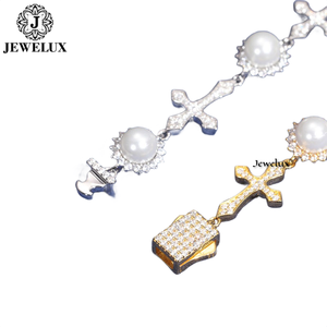 Bracelet tennis en moissanite très demandé pour unisexe avec pierres taillées de haute clarté, disponible en argent, or ou plaqué argent, prix export - Product Image 2