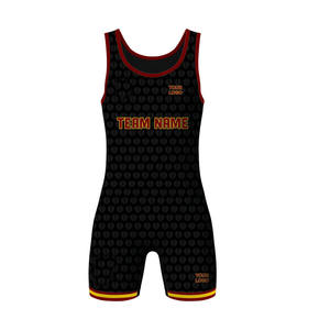 Ropa Deportiva Sublimada con Logotipo Personalizado, Camiseta de Camuflaje para Levantamiento de Pesas, Singlet Juvenil de Alta Calidad y Gran Venta, Singlets de Lucha Libre - Product Image 5