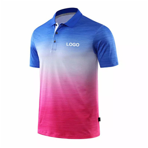 Camiseta Polo Deportiva de Golf de Secado Rápido y Alta Calidad, Lisa, de Algodón y Poliéster Transpirable para Escuela - Product Image 2