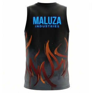 Uniforme de Baloncesto MALUZA Vandal Pro, Ropa Deportiva Personalizada para Equipos, Malla Transpirable, Tallas Grandes, Estampado - Product Image 2
