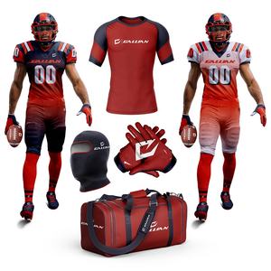 เครื่องแบบอเมริกันฟุตบอล100% ตาข่าย/สแปนเด็กซ์โพลีเอสเตอร์พิมพ์ซับลิเมชันเต็มรูปแบบสำหรับผู้ใหญ่ - Product Image 3