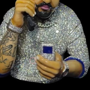 Colgante Personalizado con Foto de Sidhu Moose Wala, Joyería Fina con Incrustaciones de Diamantes, Collar Hip Hop - Product Image 3