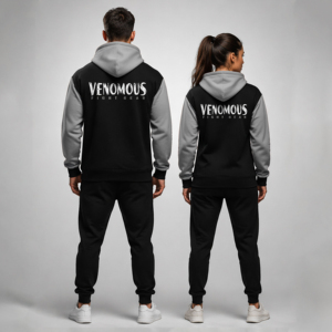 Sweat-shirt à capuche personnalisé Venomous en polaire polyester pour le sport, l'entraînement et les loisirs - Product Image 2