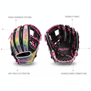 OEM ODM Custom Youth <b>Baseball</b> Glove Soft Leather Sports Mitt for Boys & Girls Right & Left Hand Custom Durable Catching Mitt - Product Image 2
