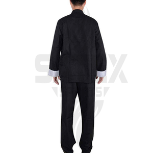 Ensembles d'uniformes de Kung Fu et de Karaté professionnels en polyester/coton doux, impression par transfert thermique, découpe automatisée, logo personnalisé, unisexe - Product Image 3