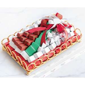 Bandeja de Servir Dorada con Diseño Martillado para Café, Chocolate, Frutos Secos, Decoración de Mesa - Product Image 3