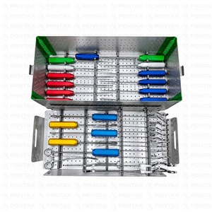 Ensemble d'instruments d'arthroscopie de l'épaule, kit d'instruments de réparation de l'épaule par arthroscopie, instruments orthopédiques, usine certifiée ISO - Product Image 1