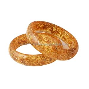 Pulseras de joyería de resina de estilo clásico con diamantes, perlas, opacidad, claridad, transparencia para fiestas de boda, brazaletes de moda - Product Image 2