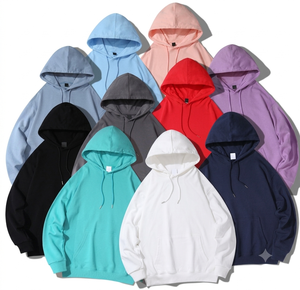 Sudadera con Capucha Unisex de Otoño, 100% Algodón, Bordado 3D, Impresión Digital, Hombros Caídos, Logotipo Personalizado, MOQ Bajo, Venta al Por Mayor de Fábrica - Product Image 1