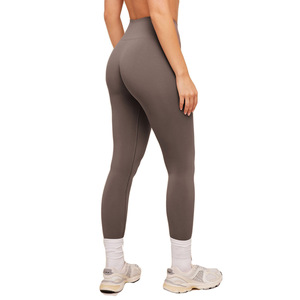 Leggings Deportivos Casuales de Cintura Baja para Mujer, Super Suaves, 92% Poliéster, 8% Elastano, con Estampado Personalizado, Venta al Por Mayor - Product Image 6