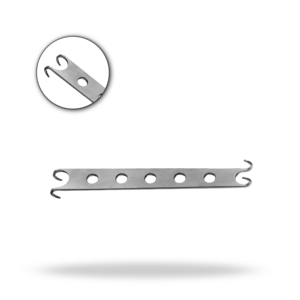 Retractor Quirúrgico de Doble Extremo de 12 cm, Retractor de Tejido Médico de Acero Inoxidable - Product Image 1