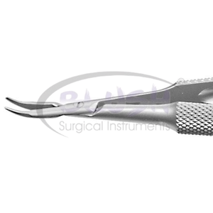 Castroviejo Curved Stainless Steel Needle Holder Microsurgical Suturing Instrument Eye <b>Precision</b> <b>Tool</b> By Blush Surgical - Product Image 4