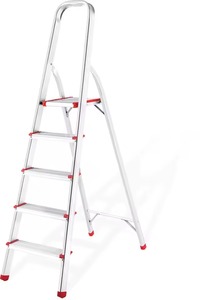Échelle à triple extension de qualité supérieure avec verrouillage automatique et base stabilisatrice - Product Image 1