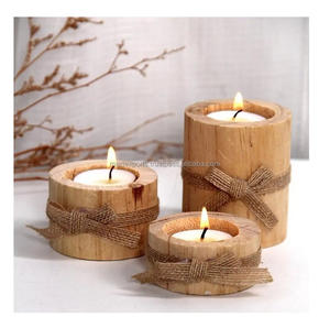 Sustainable Wooden <b>Candle</b> <b>Stand</b> for Eco-Conscious Homeowners Elegant Home Decoration - Product Image 1