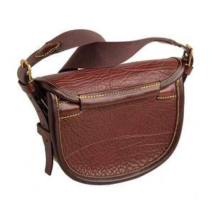 Pochette légère pour cartouches avec impression décorative, en cuir de vachette véritable de haute qualité, accessoires de chasse haut de gamme - Product Image 3