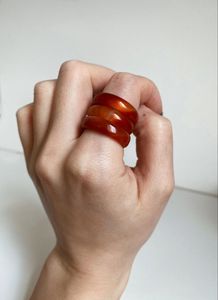 Handmade <b>Resin</b> <b>Ring</b> for Women Fashion Jewelry Adjustable Finger <b>Ring</b> Gift - Product Image 4