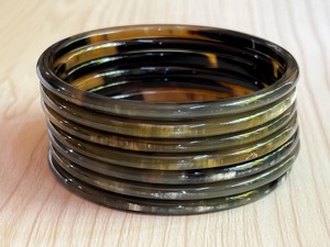 Eco Friendly Buffalo Horn <b>Bangle</b> <b>Bracelet</b> Custom Size Handmade Jewelry Occasions Buffalo Horn Other <b>Bangles</b> - Product Image 5