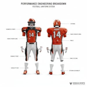 Custom Team Wear Sportswear Solid Plain Color Custom V Neck American Football Jersey & Pants Gloves Helmet Shoes Full Kits - Product Image 2