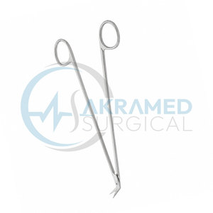 Ciseaux pour artères coronaires Diethrich 18 cm 7 pouces Angle de 90 degrés Instrument chirurgical cardiovasculaire Certifié CE - Product Image 3