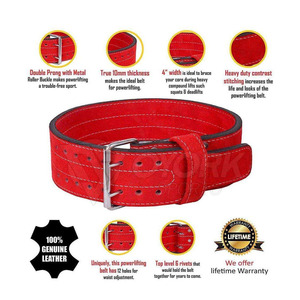 Reliable Strength Support Weightlifting Belts With Comfortable Padding And Durable Build Weightlifting Belts For Training - Product Image 4