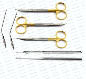 Juego de Instrumentos Quirúrgicos Vaslcare para Septoplastia y Rinoplastia, Instrumentos ORL Premium de Acero Inoxidable Alemán, Tijeras Manuales, Estuche de Esterilización - Product Image 2