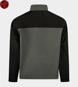 Veste softshell homme color block imperméable coupe-vent entièrement zippée pour le travail en extérieur, respirante, pour l'hiver et la pluie - Product Image 6