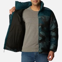 Nouvelle arrivée, veste d'hiver rembourrée légère et chaude pour homme, avec logo personnalisé, vêtements de plein air, manteau en duvet pour homme, veste matelassée CP-MPJ-02