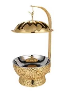 Plats de service en acier inoxydable pour buffet, chauffe-plats faits à la main pour fêtes et mariages, décorations de table, compatibles congélateur - Product Image 2