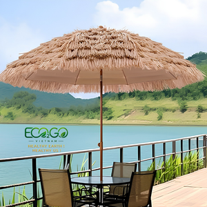 Luxury Resort Sunshade <b>Umbrella</b> Natural Leaf Thatch Coconut Fiber <b>Beach</b> Parasol for Summer 2026/2027 - Product Image 6