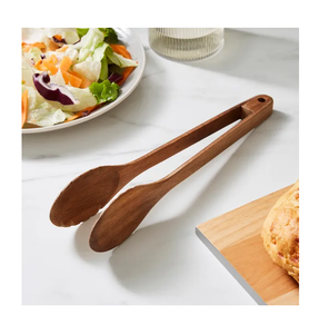 Top Quality <b>Wooden</b> Salad <b>Tongs</b> Set Customized Logo New Crafts <b>Wooden</b> <b>Tongs</b> Heat Resistant Cooking <b>Tongs</b> - Product Image 3