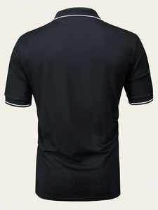 Conception personnalisée, toile solide pour chemises homme, quantité en gros, séchage rapide, nouvelles arrivées, polos - Product Image 2