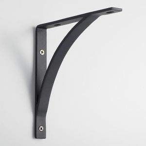Elegant Decorative Metal <b>Shelf</b> Bracket for Modern <b>Floating</b> <b>Shelf</b> Installation in Bedroom Living Room and Hallway <b>Walls</b> - Product Image 1