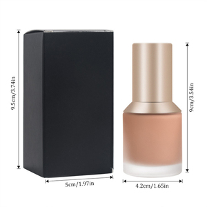 รองพื้นเนื้อลิควิด 10 เฉดสี แมตต์ ปกปิดปานกลาง ติดทนนาน 30 มล. สำหรับผิวมัน ปรับแต่งได้ ผลิตภายใต้แบรนด์ของคุณเอง - Product Image 6