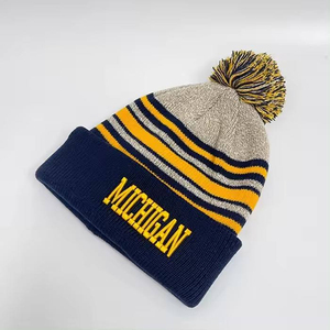 Tacos Plaza Del Sol Street Tacos Embroidered <b>Beanie</b> Hat <b>With</b> <b>Pom</b> <b>Pom</b> Unisex Winter Cap Casual Style Adult Knitted Warm Hat - Product Image 4