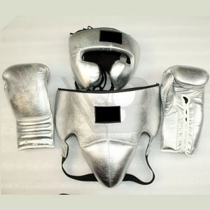 Boxing <b>Set</b> of <b>Punch</b> Bag Hanging and Leader Gloves Genuine Leatherboxing <b>Sets</b> Hand Wraps Genuine Leather Fighting Boxing <b>Set</b> - Product Image 5
