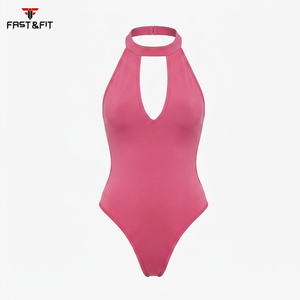Traje de Baño de Mujer de Alta Calidad Personalizado, Traje de Baño de Verano para Playa, Color y Logotipo Personalizados, Spandex y Poliéster - Product Image 4