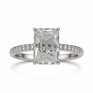 Bague en diamant de laboratoire très demandée pour les fiançailles, les mariages et une utilisation durable et luxueuse, disponible au prix d'usine - Product Image 3