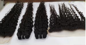 Venta al por mayor sedoso onda recta indio Paquete de pelo crudo 15A virgen doble dibujado hueso recto cabello humano productos naturales vendedores - Product Image 3