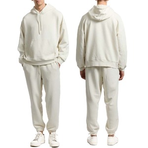Conjunto de Sudadera y Pantalones Deportivos para Hombre, de Alta Calidad, 100% Algodón, Estilo Urbano, Personalizable - Product Image 1